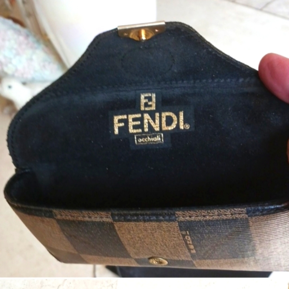 FENDI (Hardcase) sunglass case, ,Vintage late 90's..made in taly, see photos....
